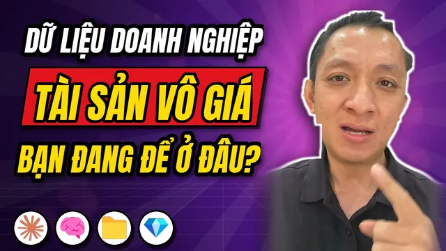 Ảnh bìa video: dữ liệu doanh nghiệp là tài sản vô giá